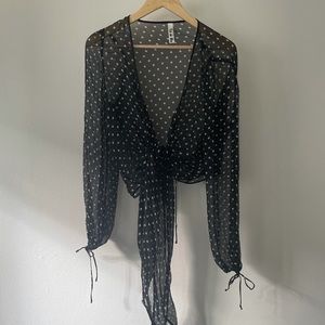 Rat and Boa Silk Top